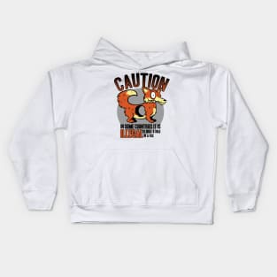 Caution Kids Hoodie